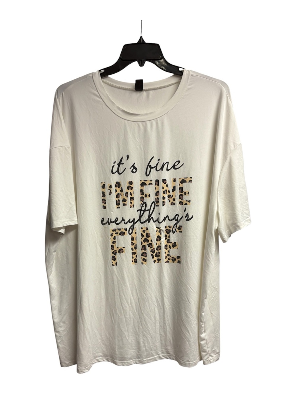 Moosta Curve Graphic T-Shirt Size 4XL